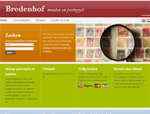 Tablet Screenshot of bredenhof.nl